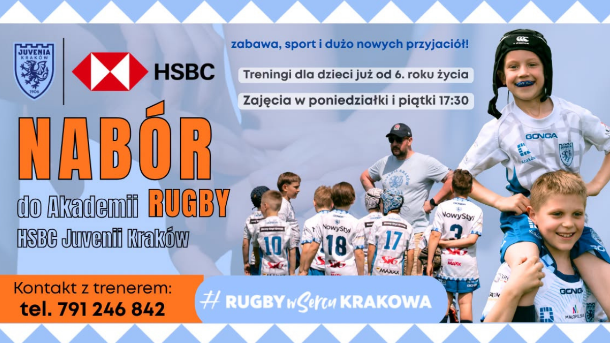 Nabór do Akademii HSBC Juvenia Kraków